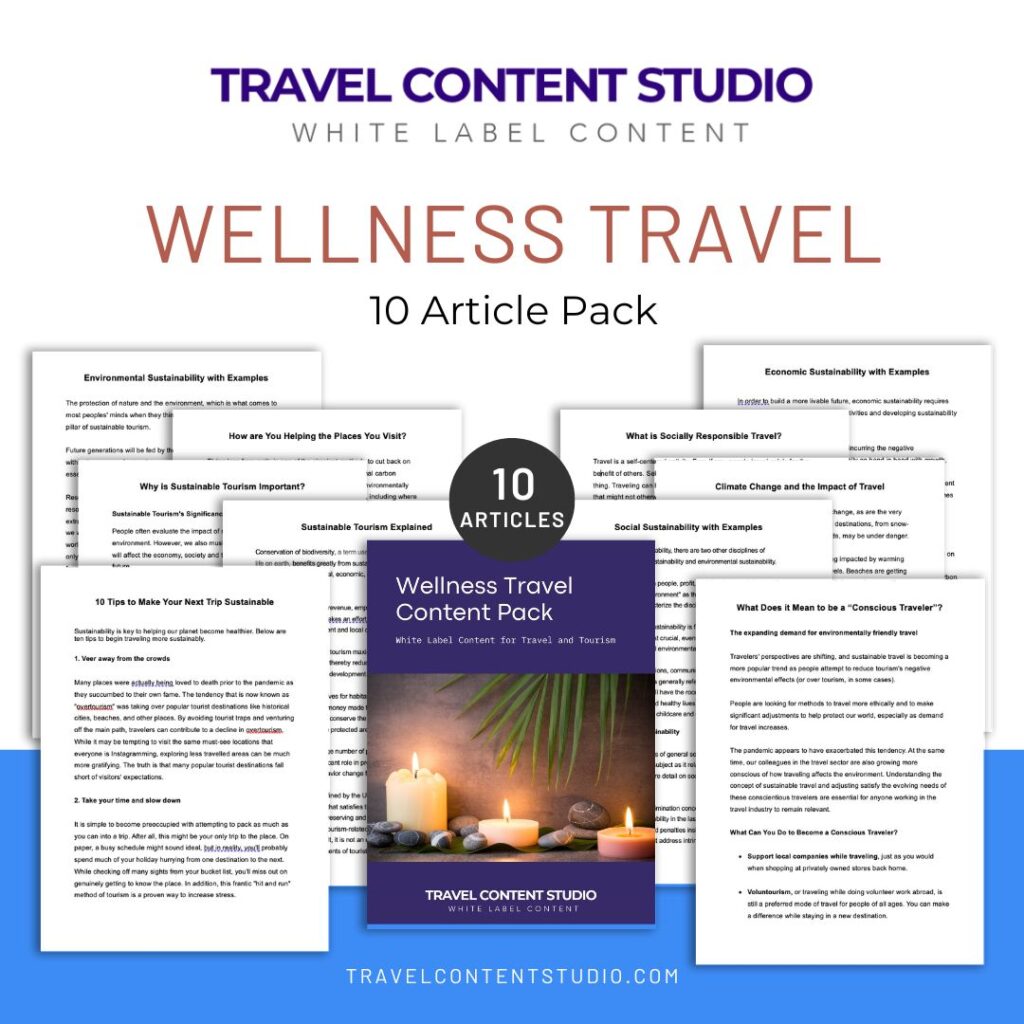 Wellness Travel Articles